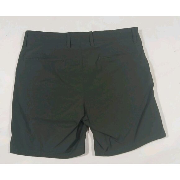 J. Crew 7" Tech Shorts Size 31 x 7 Gray Water Resistant Golf Stretch Nylon - Picture 6 of 10